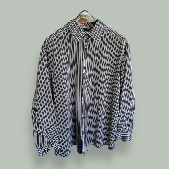 Concepts by Claiborne Striped Button Down Shirt - Picture 14 of 14
